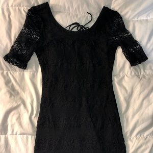Black Lace Dress